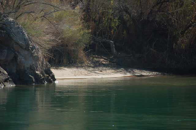 small cove for kayakers